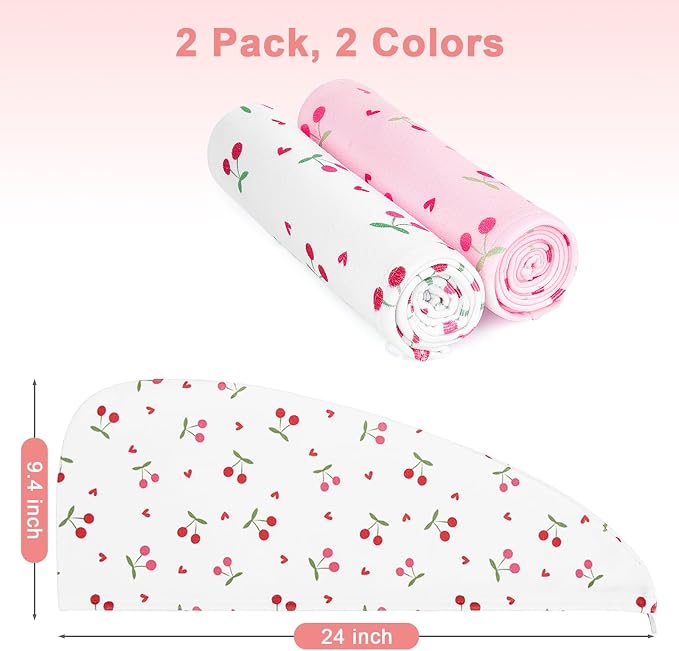 Unicorn Castle Microfiber Hair Towel - Image 7