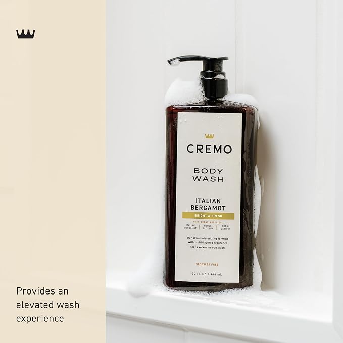 Cremo Rich-Lathering Italian Bergamot Body Wash - Image 3