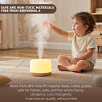 500ml Premium Essential Oil Diffuser, Quiet 4-in-1 Ultrasonic Aromatherapy - Image 6