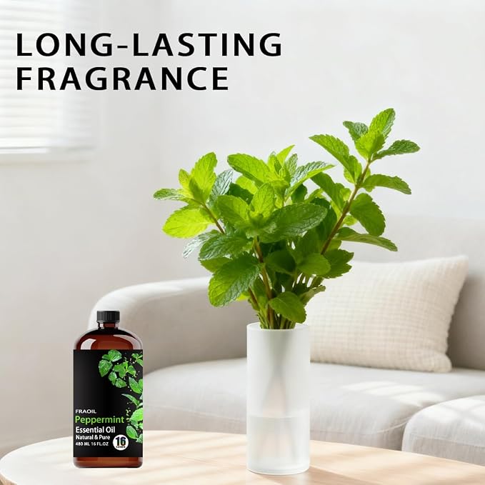 Peppermint Essential Oil, Peppermint Oil 16 Fl Oz 480 ML - Image 4