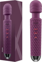 bed geek Handheld Cordless Personal Wand Massager – Waterproof, USB Rechargeable by bedgeek