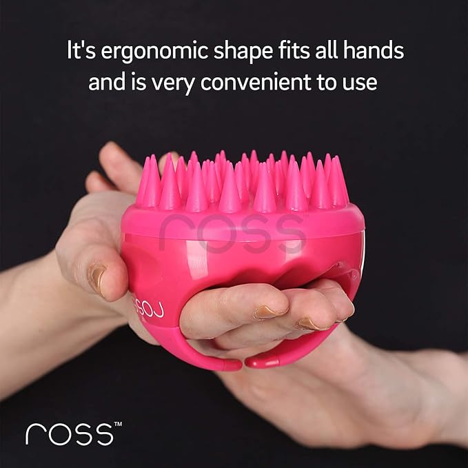 Ross Hair Scalp Massager Shampoo Brush - Image 4