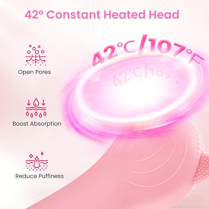 Facial Cleansing Brush Rechargeable, Waterproof Face Scrub Brush - Image 3