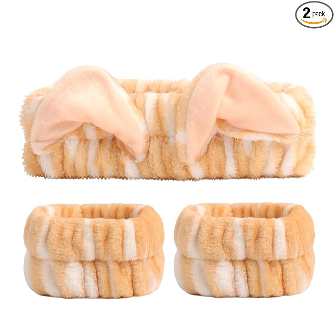PERFECTSIGHT 2 Pack Cute Animal Headbands by PERFECTSIGHT