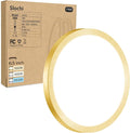 slochi 1PACK LED Flush Mount Ceiling Light Fixture, 3000K-4000K-6500K & 100W by CeilingLights