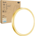 slochi 1PACK LED Flush Mount Ceiling Light Fixture, 3000K-4000K-6500K & 100W by CeilingLights