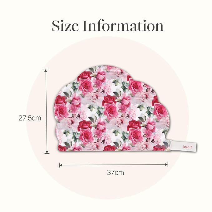 Koelf Rose Petal Satin Hair Mask - Image 6