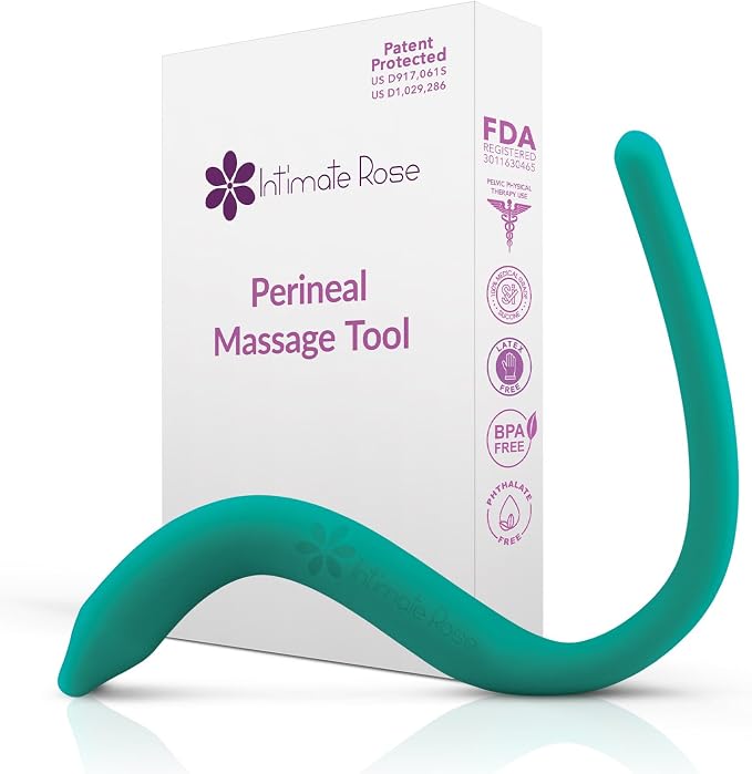 Perineal Massage Tool with 10 Vibration Modes: Designed by IntimateRose