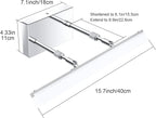 Aipsun 15.7 inch LED Vanity Lights Adjustable Bathroom Wall Light Bathroom - Image 7