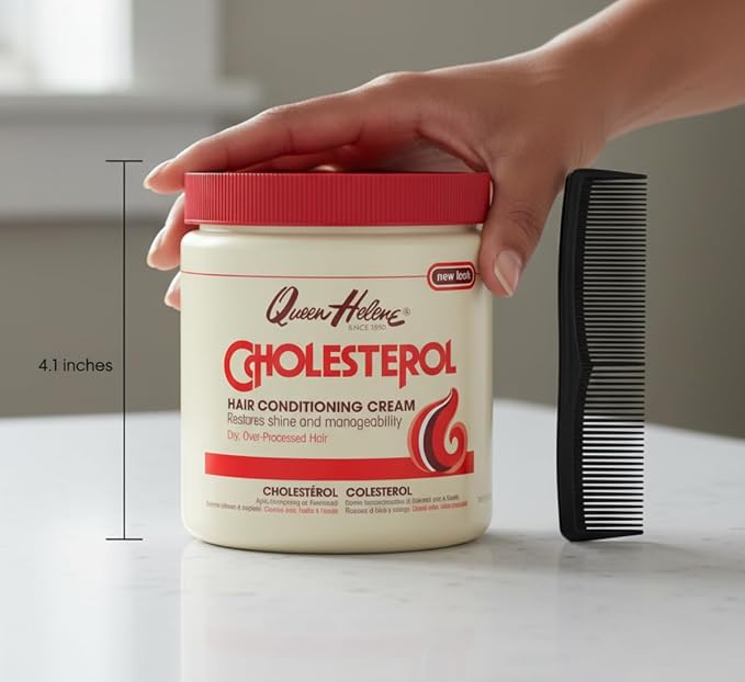 Queen Helene Cholesterol Hair Conditioning Cream – Deep Repair Treatment - Image 7