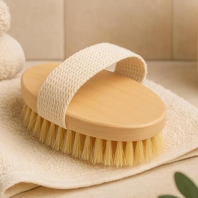 Dry Body Brush – Eco-Friendly Natural Bristles - Image 9