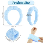 WSICSE Sponge Spa Headband for Washing Face - Image 2