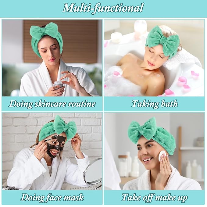 Shintop Face Wash Headband, Soft Makeup Headband - Image 6
