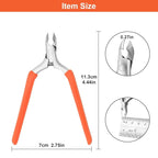 CGBE Cuticle Trimmer, 3/4 Jaw Extremely Sharp Cuticle Nippers, Professional - Image 3