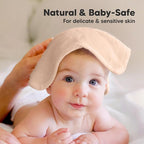 6-Pack Baby Washcloths – Soft Absorbent Viscose from Bamboo Washcloths - Image 5