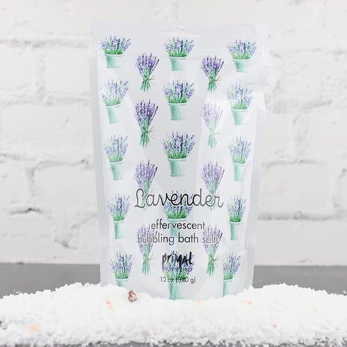 Primal Elements Detoxifying Sea Salt Soak, Bubbling Aromatherapy Salts - Image 2