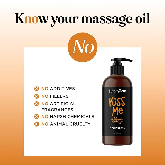 Mango Sensual Massage Oil for Couples - Image 7