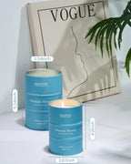 M&SENSE Oceanic Breeze Scented Candles Large Summer Candle, Beach Soy Candles - Image 6
