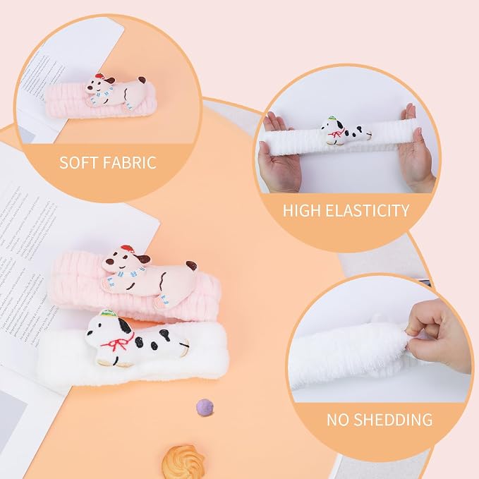 PERFECTSIGHT Kawaii Headband for Spa, Washing Face, Party - Image 2