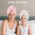 Unicorn Castle Microfiber Hair Towel - Image 4