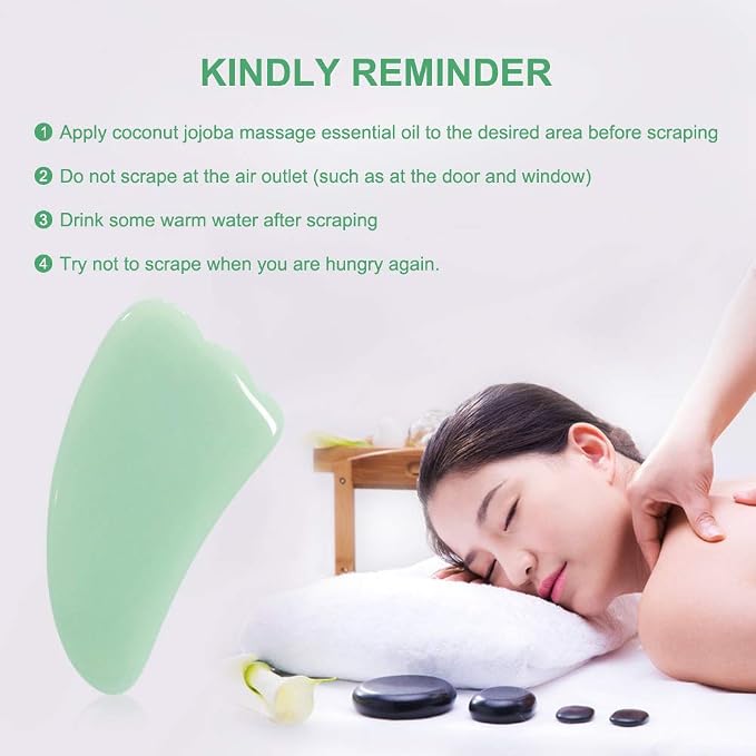 airogym Guasha Massage Tool，Natural Stone Gua Sha Board - Image 9