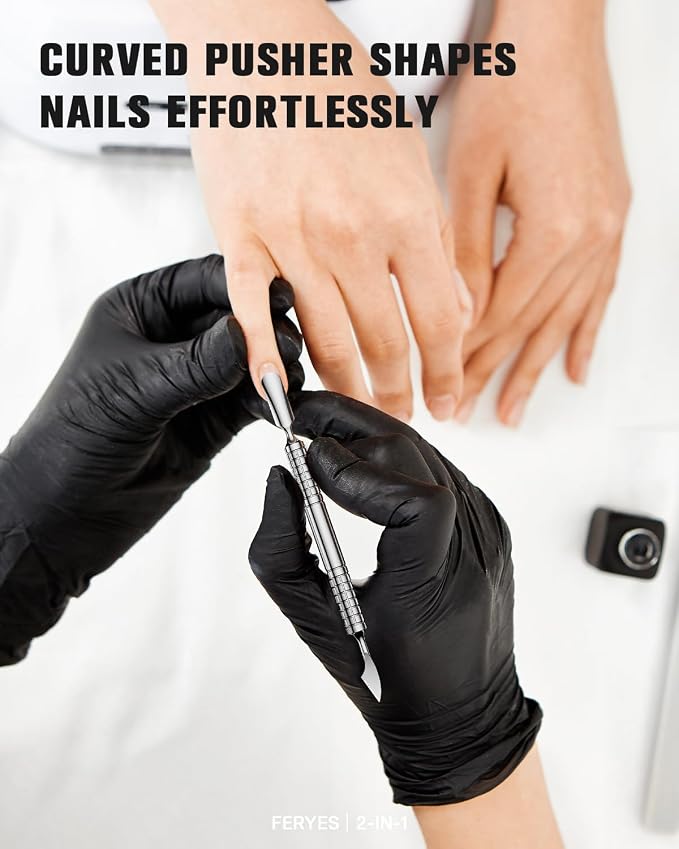2025 Upgraded Dual Head Cuticle Pusher Remover Tool - Image 6