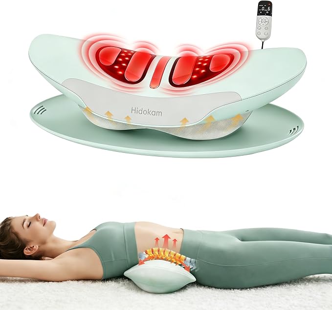 Smart Lower Back Massager with Soothing Warm Therapy & Air Traction – Spinal by Unknown