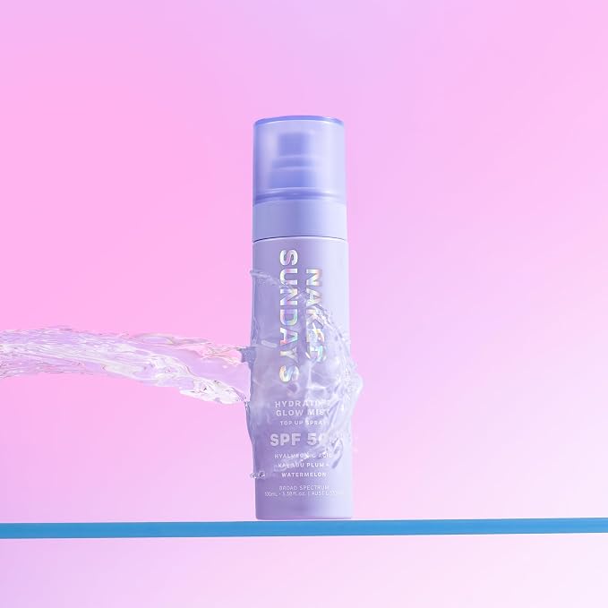 Naked Sundays SPF 50 Hydrating Glow Face Mist - Image 9