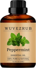 Peppermint Essential Oils, 240ML Pure and Natural Essential Oil by WUVEZRUB