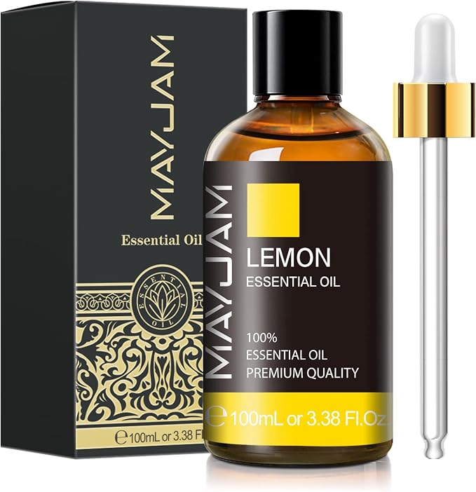 Lemon Essential Oil, MAYJAM Large Volume Pure Essential Oils by MAYJAM
