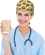 Alligator Ice Cream Working Cap, Scrub Cap - Image 6