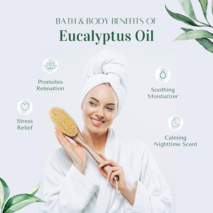 2 Bottles – GreenHealth Eucalyptus Essential Oil – 16 fl oz Each – 100% Pure & - Image 7