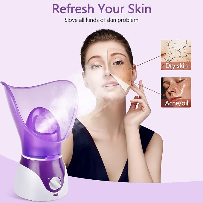 Facial Steamer - Nano Ionic Face Steamer - Image 2