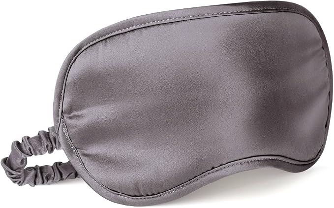 LULUSILK Mulberry Silk Sleep Eye Mask Blindfold by LULUSILK