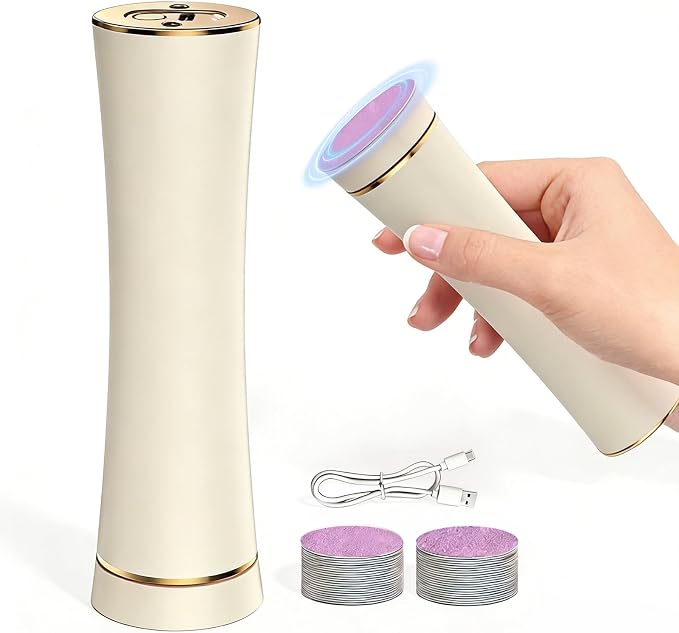 2026 Upgrade Electric Foot Callus Remover, Ergonomic Foot File by VISDOLL