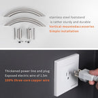 Freestanding Towel Warmer 6 Bars Plug-in Option 3 Working Modes Brushed - Image 4