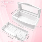 Nail Tool Sterilizer Box, Plastic Sterilizing Tray, Plastic Clean Sterilizing - Image 4
