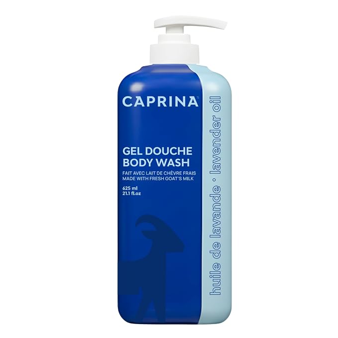 Caprina Amazing Body Wash, Lavender Oil, 16.9 oz, by Caprina