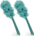 Back Scrubber for Shower, Qewro Loofah on a Stick as Shower Brush Exfoliating by Unknown