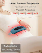 Electric Heating Pad, Portable Cordless Menstrual Heating Pad - Image 3