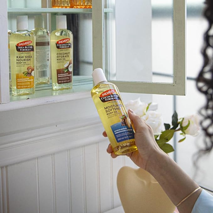 Palmer's Body Oil Variety Pack, Cocoa Butter, and Shea, Dermatologist Approved - Image 4