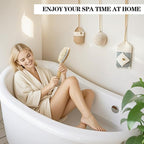 6 Pack Dry Brushing Body Brush, Soft Natural Bristle Exfoliating Dry Brush - Image 6