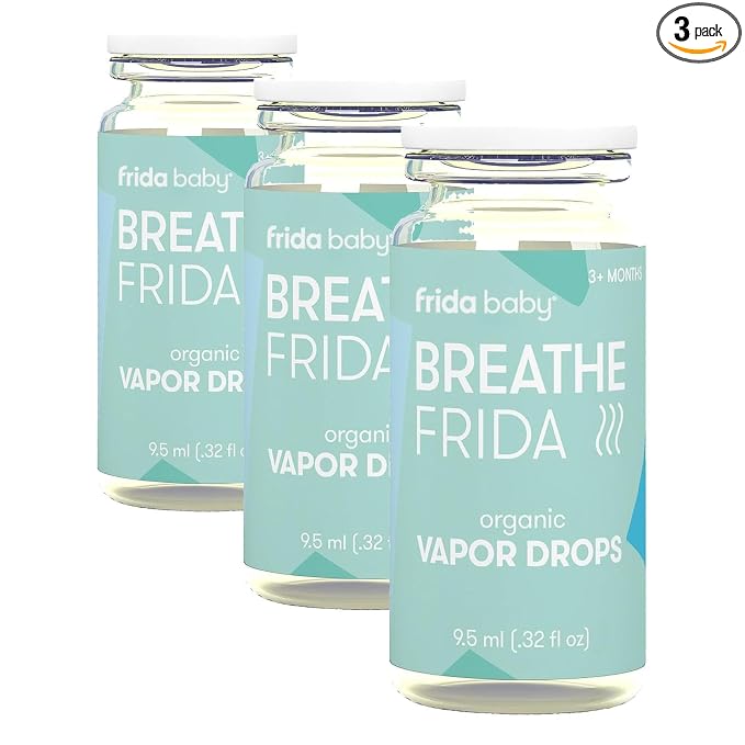Frida Baby Breathefrida Vapor Bath Drops, Baby-Congestion Relief by Frida