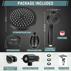 Taiker Filtered Shower Head, High Pressure Rainfall Shower Head/Handheld Shower - Image 7