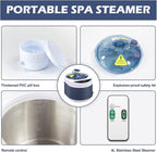 Sauna Steamer, Portable Steam Generator - Image 4