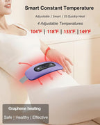 Electric Heating Pad, Portable Cordless Menstrual Heating Pad - Image 2