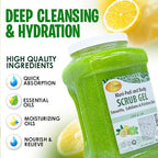 SPA REDI – Lemon & Lime Pumice Scrub Gel, Exfoliating, Hydrating & Nourishing - Image 5