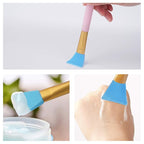 Cuttte 4pcs Silicone Face Mask Applicators, Flexible Facial Mud Masks Applicator - Image 3