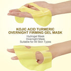 Kojic Acid Turmeric Gel Mask, Overnight Face Mask, Jelly Gel Collagen Mask - Image 6
