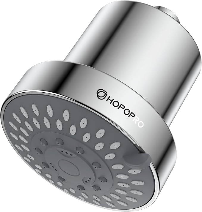 Filtered Shower Head with 5 Modes, HOPOPRO High Pressure Showerhead with Filter by HOPOPRO